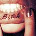 Lip Tattoo